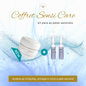 Coffret Sensi Care GERnétic - Cold Cream + Ampolas Sensi Boost para as peles sensíveis, delicadas, com vermelhidão e inflamadas em Lisboa